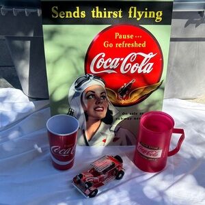 Coca-Cola Collectible Home Decor Trinket Set